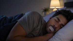 Haaland usa mouth taping para dormir: será que essa técnica maluca funciona mesmo?