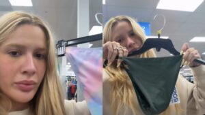 Karoline Lima provoca e compara biquínis americanos com fralda