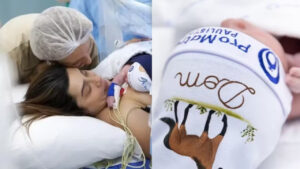 Nasce Dom, Primeiro Filho de Lauana Prado e Tati Dias