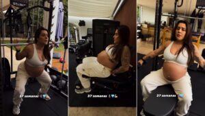 Lauana Prado Impressiona Grávida: Agachamento na 37ª Semana Viraliza!