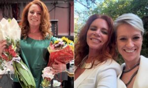 Leilane Neubarth se despede da Globo após 47 anos e recebe homenagem especial da esposa