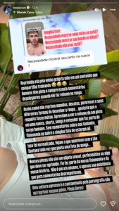 Léo Picon rebate bronca da mãe com ironia após vídeo polêmico de cueca