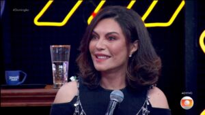 Márcia Goldschmidt se emociona no Domingão e web se derrete com homenagem