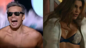 Otaviano Costa faz show ousado para se vingar após Flávia Alessandra surgir de lingerie