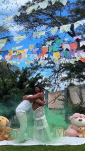 Raquel Brito Revela o Sexo do Primeiro Bebê em Chá Inesperado
