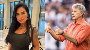 Solange Gomes revela bastidores quentes do romance com Renato Gaúcho