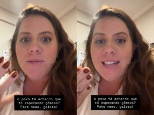 Tati Machado Esclarece Rumores Sobre Gravidez de Gêmeos