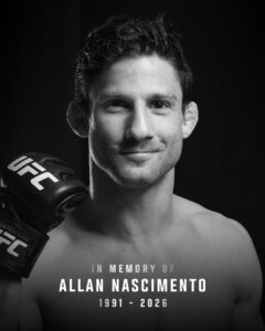 Luto no MMA! Lutador Allan ‘Puro Osso’ Nascimento morre aos 34 anos