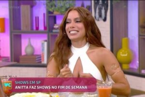 Anitta faz confissão hilariante no Mais Você e Ana Maria Braga não aguenta a gargalhada!