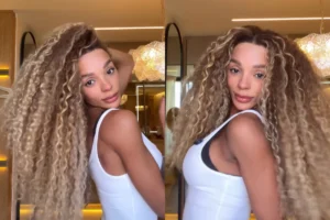 Brunna Gonçalves surpreende com cabelo natural e cutuca críticos: ‘Não é lace’