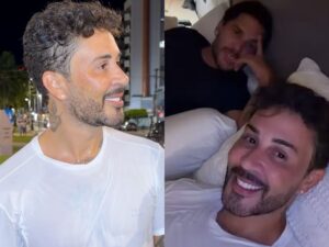 Carlinhos Maia e Lucas Guimarães têm nova recaída e aparecem em chuveiro juntos
