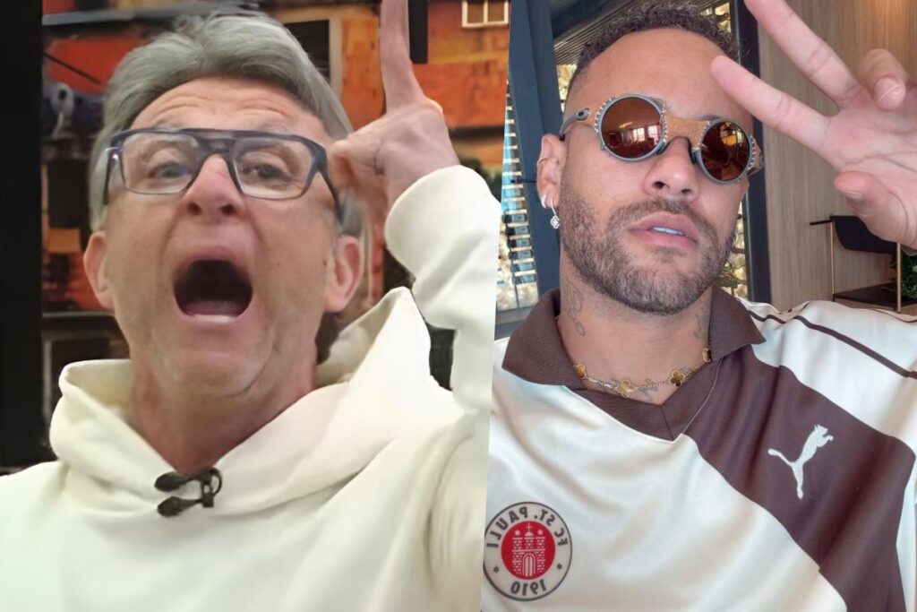 Craque Neto Provoca Neymar e Desafia: ‘Vem Me Processar’