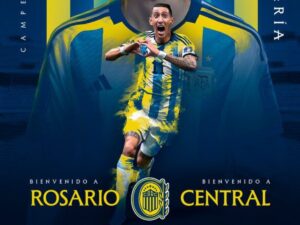 Di María deixa futuro em aberto após eliminação do Rosario Central