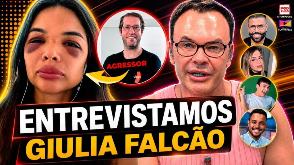Felipeh Campos Entrevista Mulher Agredida por Empresário em Podcast Impactante