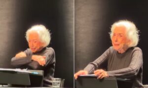 Fernanda Montenegro se emociona em apresentação especial aos 96 anos