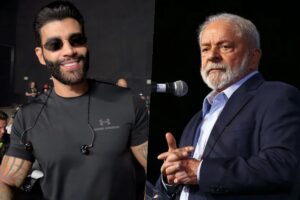 Gusttavo Lima enfrenta protesto político durante show
