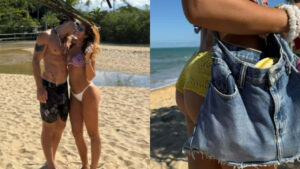 Isadora Cruz Curte Férias na Bahia Com Namorado Atleta