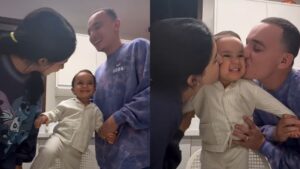 João Gomes e Ary Mirelle caem na risada com escolha do filho em trend viral