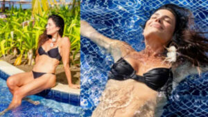 Juliana Knust se exibe em boa forma longe das câmeras!