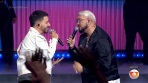 Junior Lima e Belo fazem dueto inédito e arrasam na estreia do Estrelas da Casa!