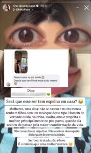 Laís Caldas detona crítica sobre corpo após gravidez: “Tem espelho em casa?”