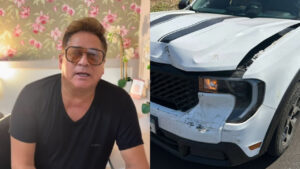Filho de Leonardo sofre acidente de carro assustador em Barretos