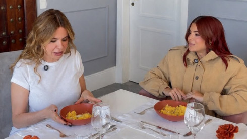 Luciana Gimenez prova comida nordestina com Gkay e reage demais