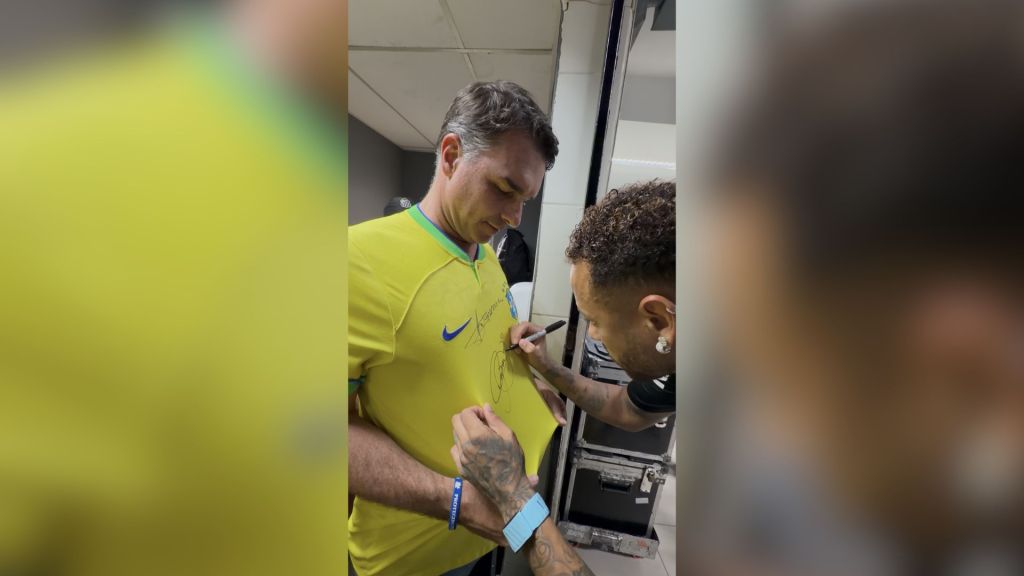 Neymar e Flávio Bolsonaro: quando o futebol encontra a política