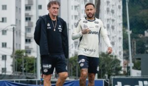 Neymar ausente e Santos sofre! Cuca revela o que rolou