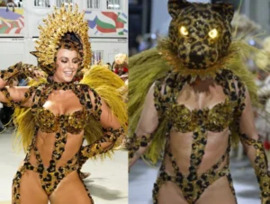 Paolla Oliveira escolhe Imperatriz Leopoldinense e deixa fãs da Grande Rio se perguntando o porquê!