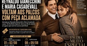 Reynaldo Gianecchini e Maria Casadevall voltam aos palcos do Rio com peça imperdível!