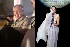 Rosalía faz homenagem emocionante para Caetano Veloso no Rio