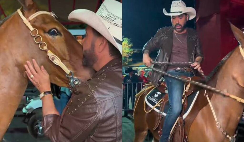 Sertanejo Edson ganha mula de luxo de sua esposa e fã fica de queixo caído