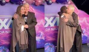 Encontro de rainhas! Sonia Abrão curte show de Xuxa em São Paulo