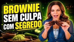 Sula Miranda ensina o brownie de abobrinha mais chocolatudo para o dia a dia