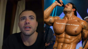 Vocalista do Lagum rebate foto sem camisa que virou viral