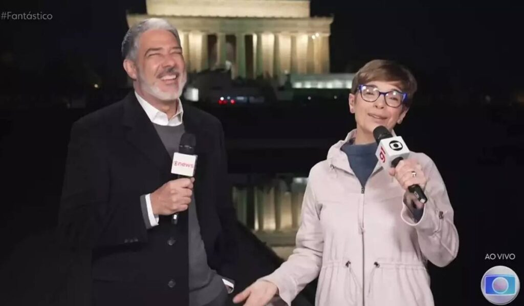 Globo Quer William Bonner e Renata Lo Prete Juntos no Globo Repórter