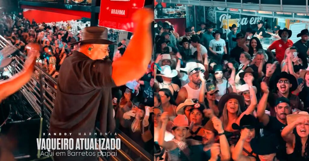 Xanddy Harmonia arrasa em Barretos com trio elétrico que levou multidão à loucura!