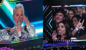 Xuxa cobra netos de Sasha e Bruna em show icônico