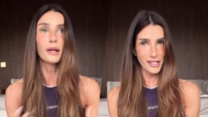 Aline Gotschalg relembra presente maluco de Chris Martin do Coldplay