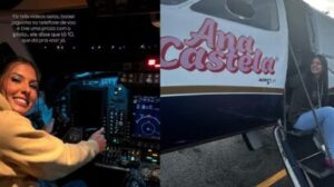 Ana Castela fez aulas para pilotar avião: rainha do sertanejo com ambições no ar