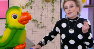 Ana Maria Braga confunde Antonio Calloni com Antônio Fagundes ao vivo no ‘Mais Você’ e internet não para de rir