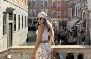 Anitta aproveita férias na Itália e curte Veneza ao lado da mãe