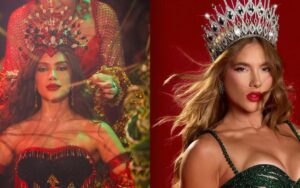Anitta é coroada Rainha de Bateria da Grande Rio e web compara seu samba com o de Virginia