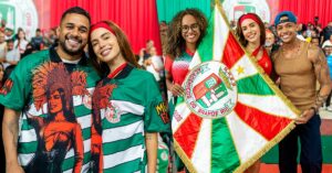 Anitta marca presença na quadra da Grande Rio após ser anunciada rainha de bateria