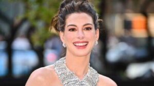 Anne Hathaway espera terceiro filho e revela premonição sobre casamento com Adam Shulman