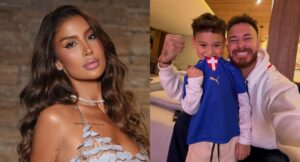 Bianca Andrade brinca sobre ciúmes do segundo filho de Fred Bruno