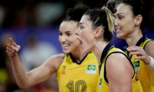 Brasil Arrasa Venezuela e Capitã Retorna em Grana: Seleção de Vôlei Feminino é Pura Força!