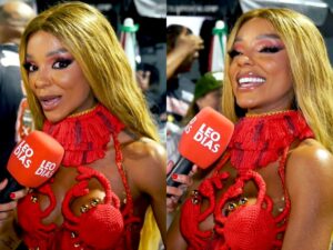 Brunna Gonçalves segue como musa da Grande Rio e esclarece polêmica