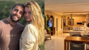 Cintia Dicker se muda para mansão de luxo pertinho de Pedro Scooby
